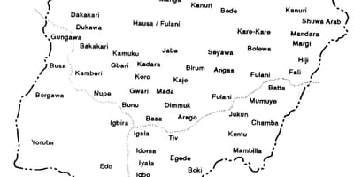ડ્રો નાઇજીરીયા નકશો