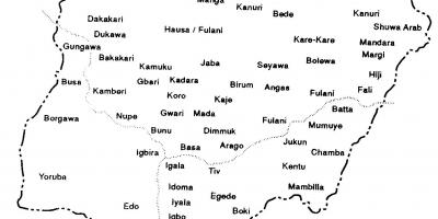 ડ્રો નાઇજીરીયા નકશો
